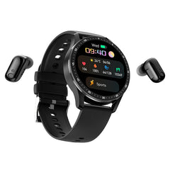 Huawei 2 in 1 Bluetooth Smart Watch with Earbuds for Android iPhone, Fitness Tracker with Heart Rate Sleep Monitor, Long Standby Sports Watch
