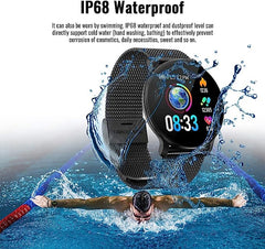 Smart Watch IP68 Waterproof Activity Tracker for Android Phones  Compatible,Fitness Watches for Men Women with Sleep