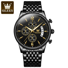 OLEVS 2867 Wristwatch Luxury Manufacturer Custom Wholesale Waterproof Online Steel Sports Watch Men Luxuries Watch