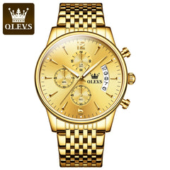 OLEVS 2867 Wristwatch Luxury Manufacturer Custom Wholesale Waterproof Online Steel Sports Watch Men Luxuries Watch