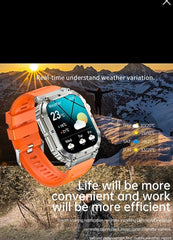 Men Smartwatch Bluetooth Answer Make Call for Android iOS Phone 400 mAh Big Battery Gents Smart Watch 1.96