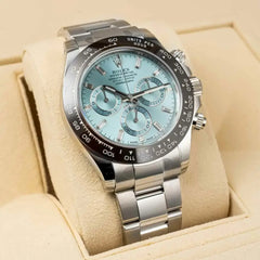 Rolex Cosmograph Daytona 40mm Platinum Ice-Blue Dial