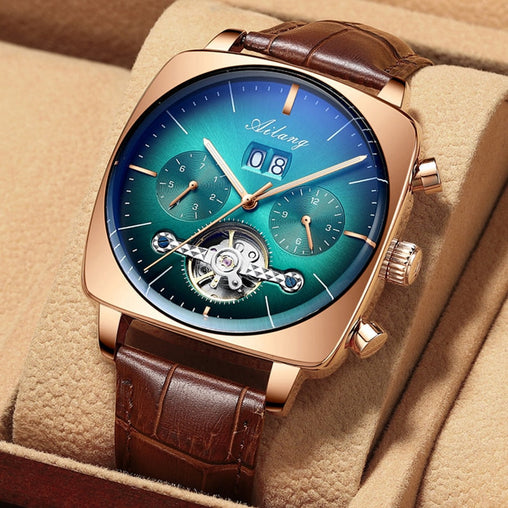 The Topic- 2021 AILANG famous brand watch montre automatique luxe chronograph Square Large Dial Watch