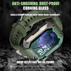 The Topic- Men Smart Watch Ip68 Waterproof Ecg Ppg Bluetooth Call Blood Pressure Heart Rate