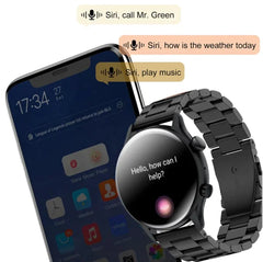 The Topic-New NFC Smartwatch Men HD Screen Always On Display Bluetooth