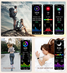 GOOD WATCH-Smart Watch for Women(Call Receive/Dial), Fitness Tracker Waterproof Smartwatch for Android iOS Phones 1.7