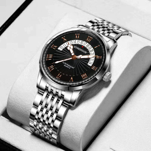 The Topic-New 2020 luxury fashion brand men watch all-steel multi-function business male clock personality gift classic 1963 pilot watch
