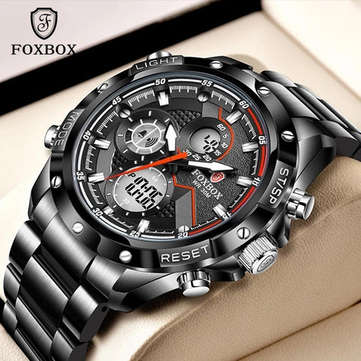 The Topic Watch Fashion Classic Stainless Steel Sports Waterproof Quartz Watch MW7880
