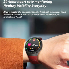 The Topic-Full Color Touch Screen Sport Smartwatch Men Women Fitness Tracker Waterproof Smart Watch For Huawei Xiaomi Apple