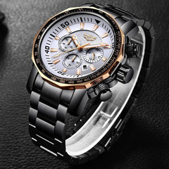 The Topic-Simple Watches For Men's Quartz Stainless Steel|| Chronograph Men’s Watch – 043