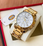 Fossil Men's Chronograph Gold Premium Watch