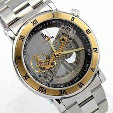 JUBNU TIME- Colouring Watch Men Automatic Mechanical Watches Top Brand Luxury Fashion