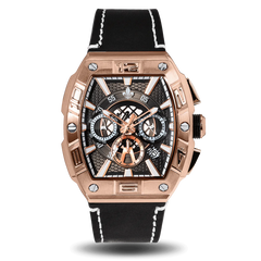 The Topic-Men's watch is a sleek, fashionable and durable piece of wearable technology. It features silicone strap and a quartz movement